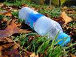 environmental awareness - littered plastic water bottle - 150x113